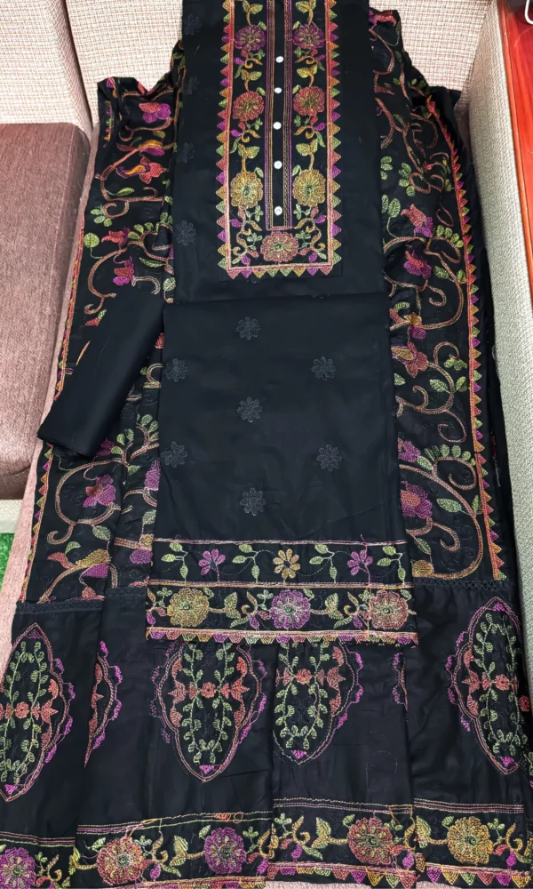 নকশী কাঁথার ড্রেস ০২ – Black কালার