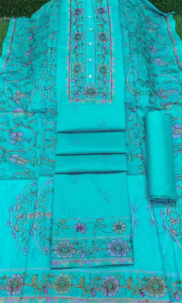 নকশী কাঁথার ড্রেস ০২ – পেষ্ট কালার