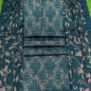 লাকনো কাজের থ্রি পিস – টরে কালার