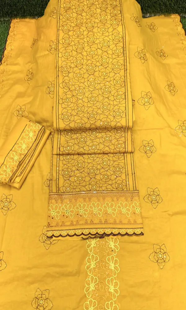 সুতি গোলাপ -মাষ্টার হলুদ -কালার