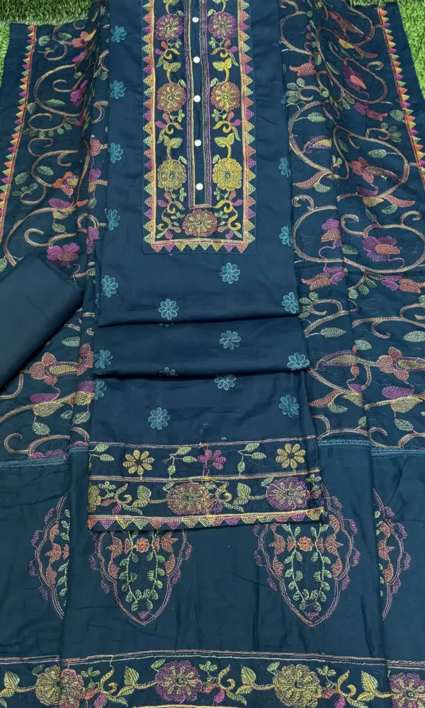 নকশী স্টাইল কাজ টরে কালার