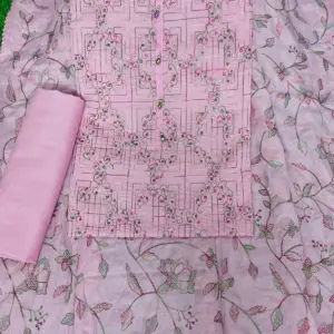 লাকনো কাজের - লাইট পিংক কালার