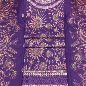 নেকলেছ গলা ডিপ পার্পেল কালার