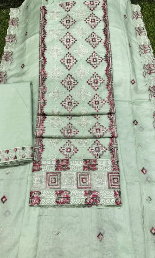 সুতি বারিশ 2  - লেমন কালার