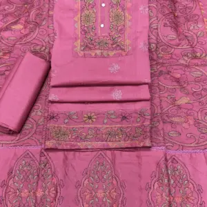 নকশী স্টাইল কাজ - পিয়াজ কালার