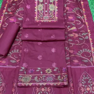 নকশী স্টাইল কাজ - ডিপ ড্রাগন কালার