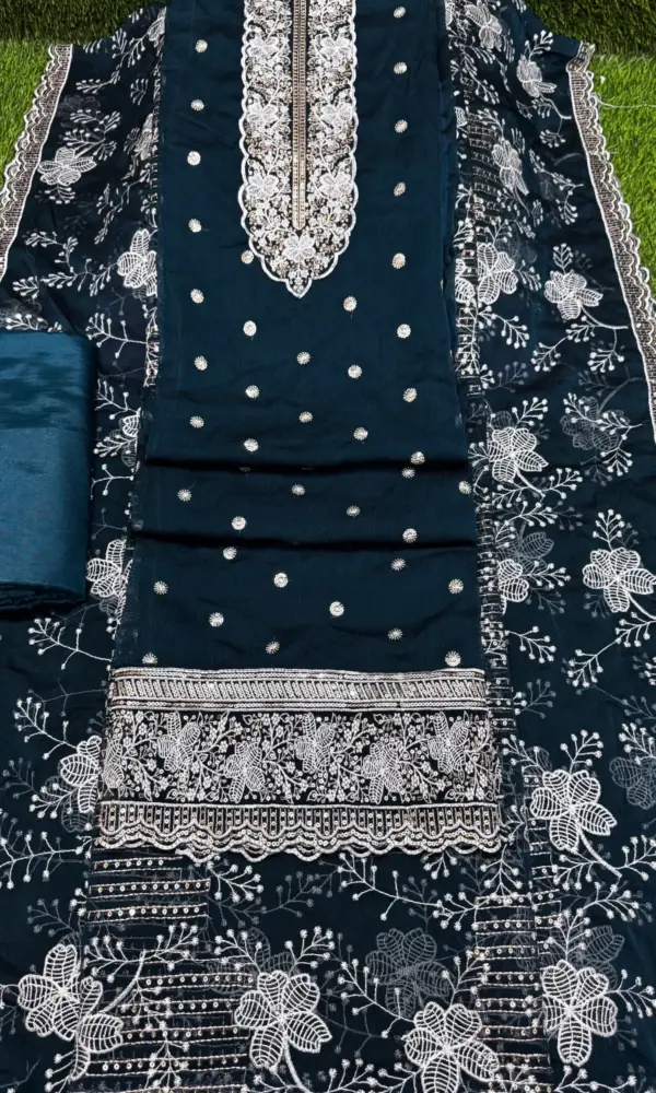 D - 0111 - ডায়মন্ড জর্জেট - টরে কালার