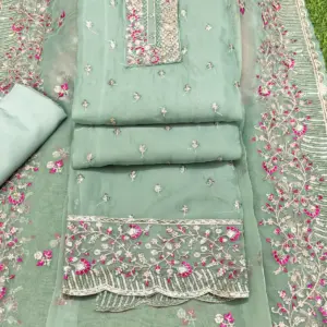 বারি কাজের ওড়না,,,ওয়াটার কালার