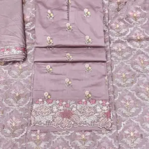 জামদানি স্টাইল 1 কফার কালার